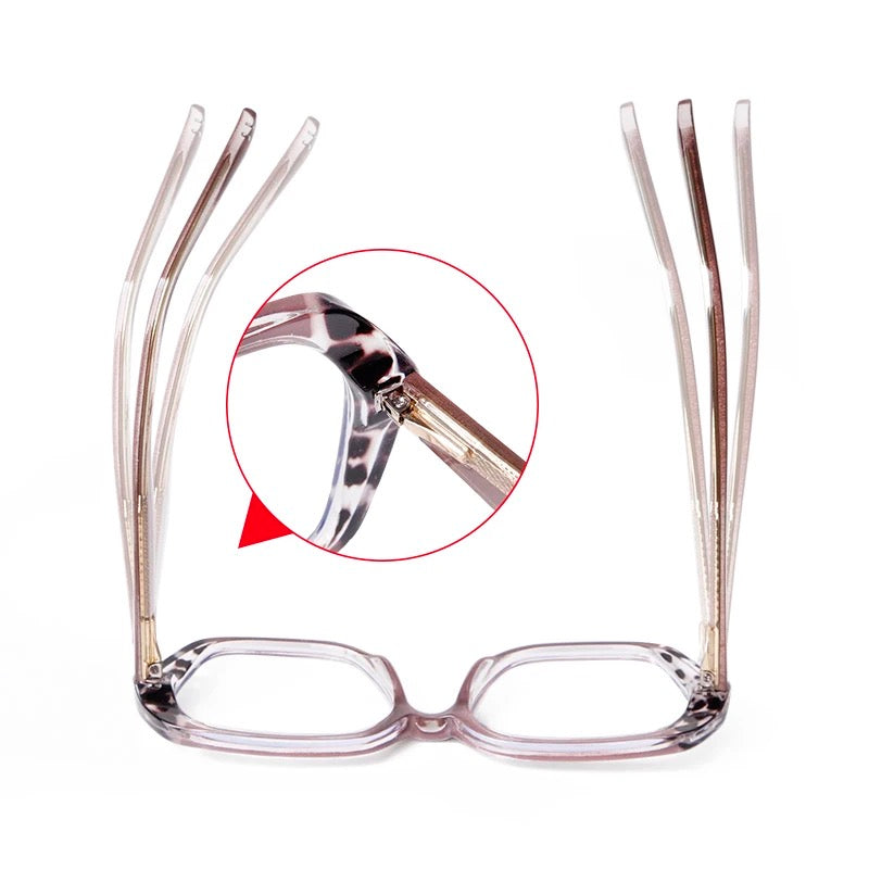 MS006 New Colorful Anti-blue Glasses for Women Polygon Shaped
TR90 Optical Glasses