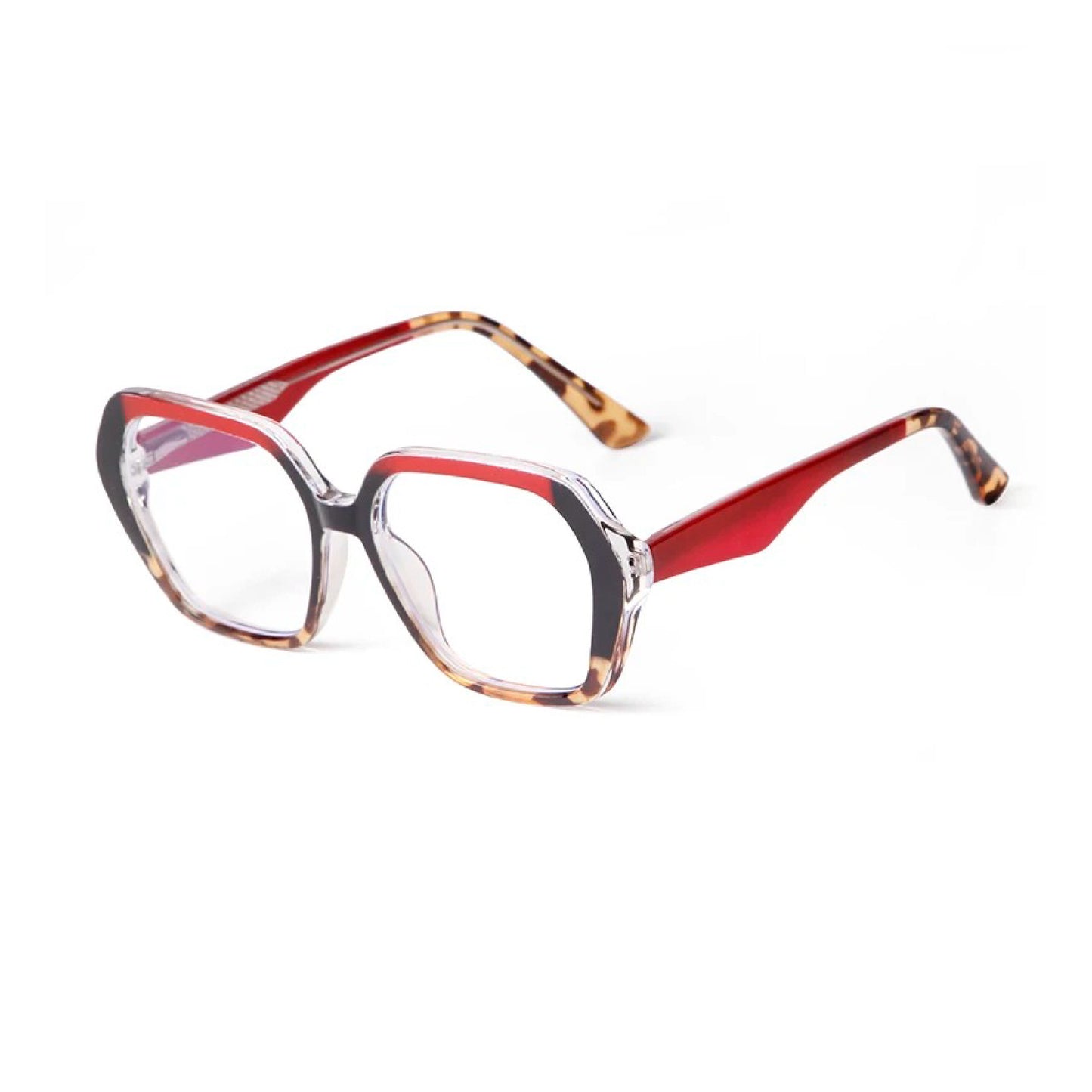 MS006 New Colorful Anti-blue Glasses for Women Polygon Shaped
TR90 Optical Glasses