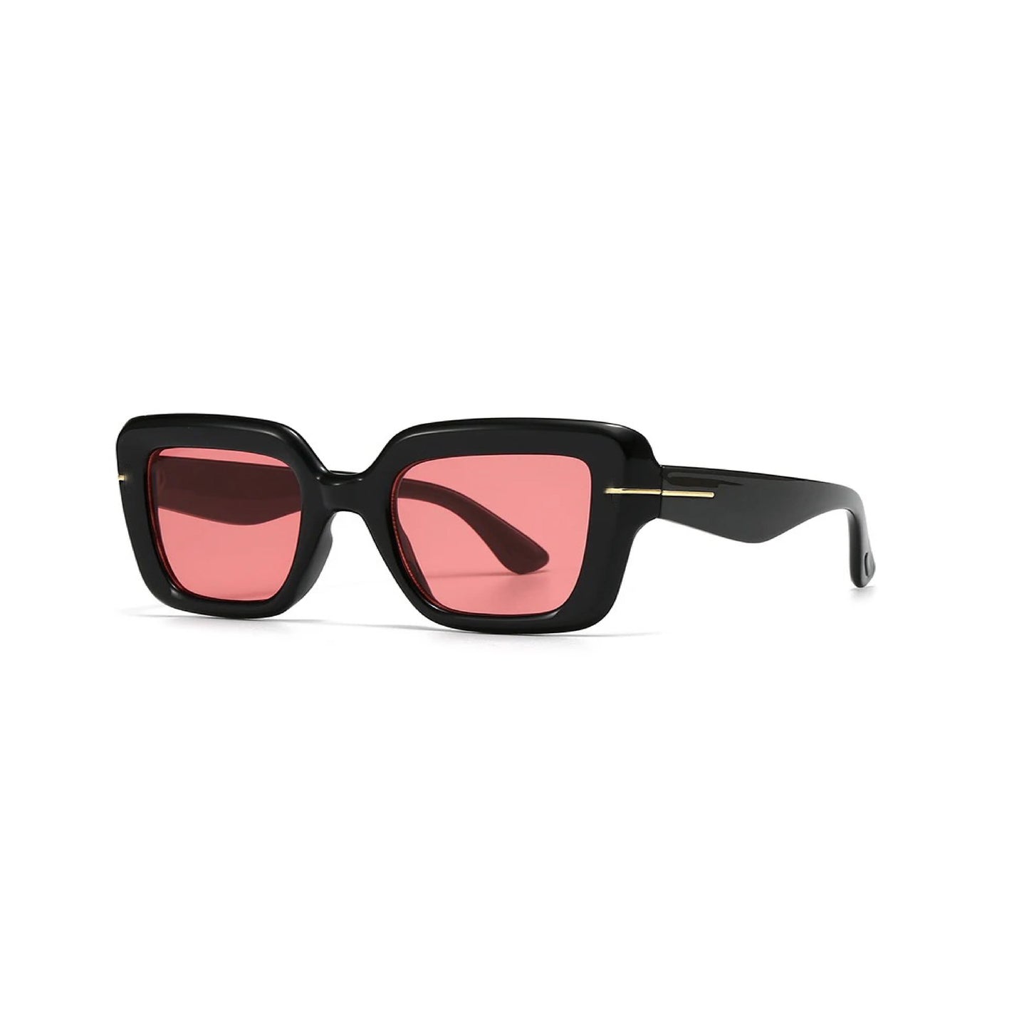 MS004 Women Fashion Designer Custom Logo Shades Square Oversized Frame UV400 Sun Glasses