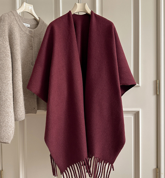 Bam Bam ponchos- Wine Wrap Shawls.