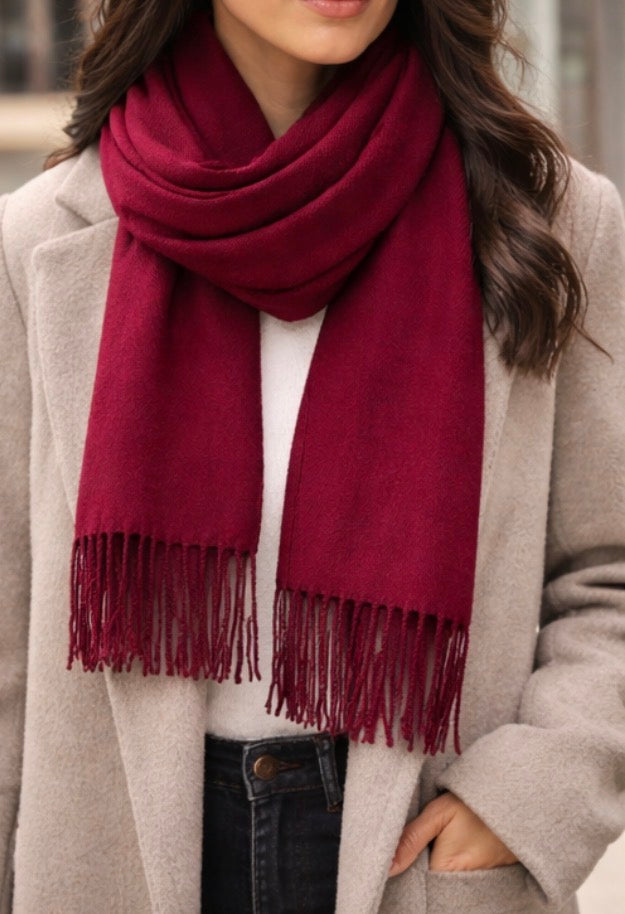 Women’s cozy long shawls